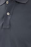 Erkek Slim Fit Dar Kesim Premium Seri %100 Pamuk Yumuşak Dokulu Merserize Gri Polo Yaka Tişört 