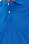 Erkek Slim Fit Dar Kesim Premium Seri %100 Pamuk Yumuşak Dokulu Merserize Lacivert Polo Yaka Tişört 