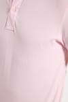 Erkek Slim Fit Dar Kesim Premium Seri %100 Pamuk Yumuşak Dokulu Merserize Pembe Polo Yaka Tişört 