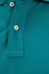 Erkek Slim Fit Dar Kesim Premium Seri %100 Pamuk Yumuşak Dokulu Merserize Yeşil Polo Yaka Tişört 