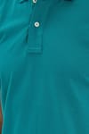 Erkek Slim Fit Dar Kesim Premium Seri %100 Pamuk Yumuşak Dokulu Merserize Yeşil Polo Yaka Tişört 