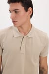 Erkek Slim Fit Dar Kesim Premium Seri %100 Pamuk Yumuşak Dokulu Merserize Taş Polo Yaka Tişört 