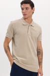 Erkek Slim Fit Dar Kesim Premium Seri %100 Pamuk Yumuşak Dokulu Merserize Taş Polo Yaka Tişört 