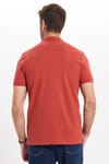 Erkek Slim Fit Dar Kesim Premium Seri %100 Pamuk Yumuşak Dokulu Merserize Bordo Polo Yaka Tişört 