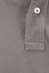 Erkek Slim Fit Dar Kesim Premium Seri %100 Pamuk Yumuşak Dokulu Merserize Gri Polo Yaka Tişört 