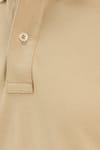 Erkek Slim Fit Dar Kesim Premium Seri %100 Pamuk Yumuşak Dokulu Merserize Bej Polo Yaka Tişört 