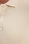 Erkek Slim Fit Dar Kesim Premium Seri %100 Pamuk Yumuşak Dokulu Merserize Bej Polo Yaka Tişört 