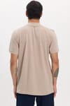 Erkek Slim Fit Dar Kesim Premium Seri %100 Pamuk Yumuşak Dokulu Merserize Bej Polo Yaka Tişört 