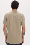 Erkek Slim Fit Dar Kesim Premium Seri %100 Pamuk Yumuşak Dokulu Merserize Kahve Polo Yaka Tişört 