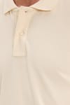 Erkek Slim Fit Dar Kesim Premium Seri %100 Pamuk Yumuşak Dokulu Merserize Bej Polo Yaka Tişört 