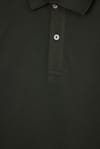 Erkek Slim Fit Dar Kesim %100 Pamuk Kısa Kollu Polo Yaka Haki Tişört
