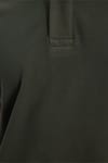 Erkek Slim Fit Dar Kesim %100 Pamuk Kısa Kollu Polo Yaka Yeşil Tişört