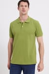 SLIM FIT PLAIN PIQUE T-SHIRT 25/26  TİŞÖRT