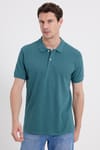 SLIM FIT PLAIN PIQUE T-SHIRT 25/26  TİŞÖRT
