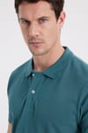 SLIM FIT PLAIN PIQUE T-SHIRT 25/26  TİŞÖRT