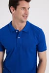 SLIM FIT PLAIN PIQUE T-SHIRT 25/26  TİŞÖRT