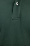 Erkek Slim Fit Dar Kesim %100 Pamuk Kısa Kollu Polo Yaka Haki Tişört