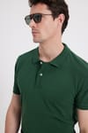 SLIM FIT PLAIN PIQUE T-SHIRT 25/26  TİŞÖRT