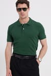 SLIM FIT PLAIN PIQUE T-SHIRT 25/26  TİŞÖRT