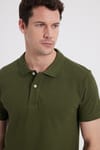SLIM FIT PLAIN PIQUE T-SHIRT 25/26  TİŞÖRT