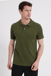 SLIM FIT PLAIN PIQUE T-SHIRT 25/26  TİŞÖRT