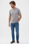 REGULAR FIT SHORT SLV PLAIN OYS CREW NECK T-SHIRT