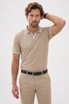SLIM FIT T-SHIRT PIQUE PATO TİŞÖRT