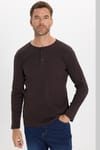 SLIM FIT LONG SLV  PEP  TİŞÖRT