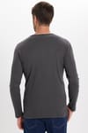 SLIM FIT LONG SLV  PEP  TİŞÖRT