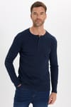 SLIM FIT LONG SLV  PEP  TİŞÖRT