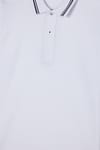 SLIM FIT LONG SLV PIQUE T-SHIRT MANE