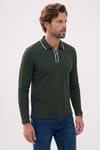 SLIM FIT LONG SLV PIQUE T-SHIRT CASEMIRO