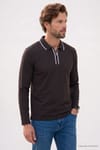 SLIM FIT LONG SLV PIQUE T-SHIRT CASEMIRO