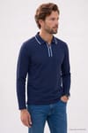 SLIM FIT LONG SLV PIQUE T-SHIRT CASEMIRO