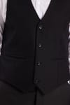 Slim Fit Düz Cepli Erkek Yelek