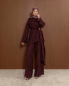 Aksesuarlı Bordo Soft Takım