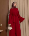 Alize Pantolonlu Bordo Takım