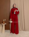 Alize Pantolonlu Bordo Takım