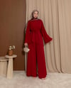 Alize Pantolonlu Bordo Takım