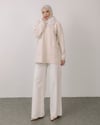 Angora Cepli Krem Ceket