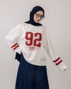 Baskılı Ekru Sweat