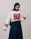 Baskılı Ekru Sweat