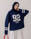Baskılı Lacivert Sweat