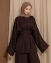 Bel Daraltmalı Kahve Takım
