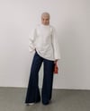 Belden Bağcıklı Ekru Sweat