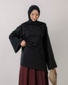 Belden Bağcıklı Siyah Sweat