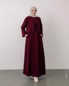 Ceket Jile Bordo Takım