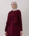 Ceket Jile Bordo Takım