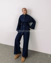 Ceketli Lacivert Denim Takım
