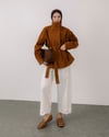 Dik Yaka Camel Ceket